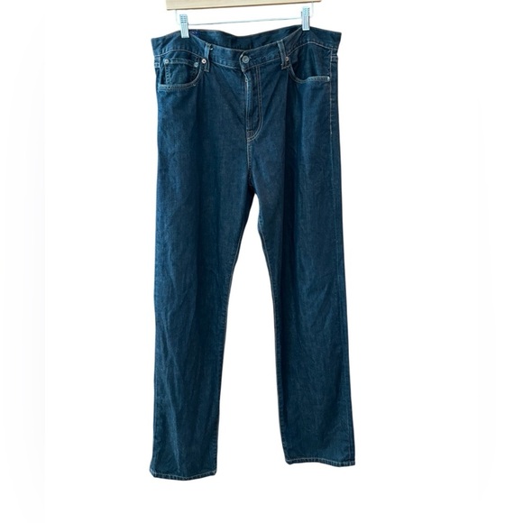 Lucky Brand Men’s 100% cotton Classic Dark Jeans. 36X34 - Picture 1 of 8